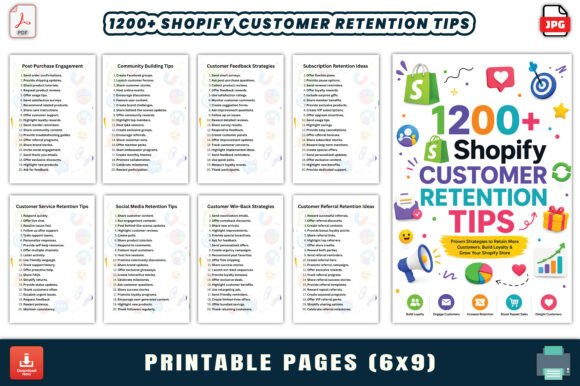 1200 Shopify Retention Ideas
