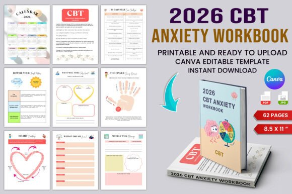2026 CBT Anxiety Workbook: Your Guided Path to Calm