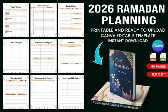 2026 Ramadan Planning Planner for a Focused Month