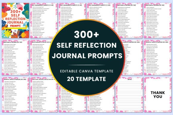 300 Self-Reflection Journal Prompts