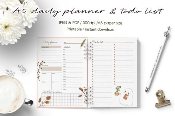 A Practical Look at the Whimsical A5 Planner Page for Daily Use