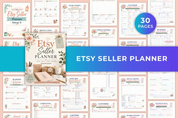 Etsy Seller Planner KDP: A Practical Tool for Organizing and Scaling Your Etsy Business
