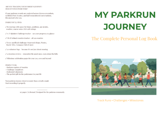 My Parkrun Journey Personal Running Log: A Smarter Way to Track Every 5K