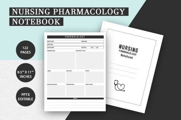 Nursing Pharmacology Notebook: Essential Study Tool