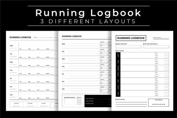Running Marathon Training Logbook for Every Runner