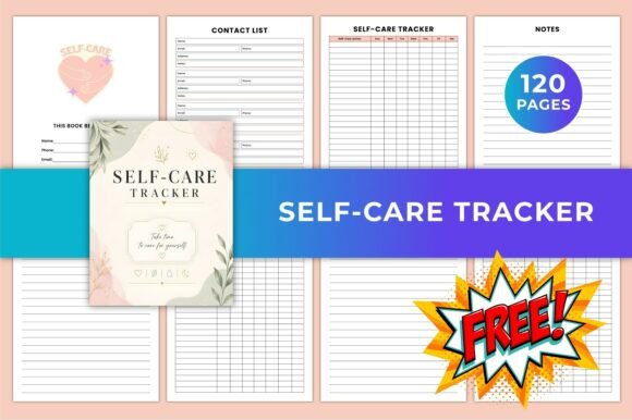 Self-Care Tracker Template for Daily Wellness