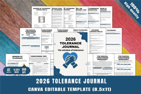 The 2026 Tolerance Journal: A Professional Tool for Emotional Regulation and Self-Publishing Success