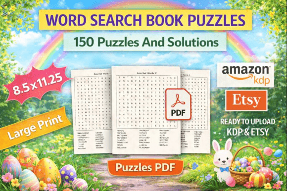 Word Search Puzzle Games – 150 Puzzles