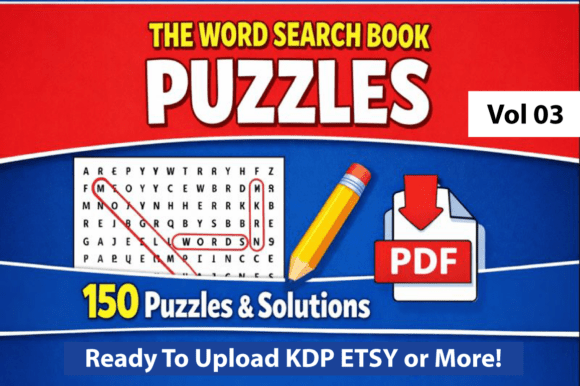Word Search Puzzles for Adults - Vol 03